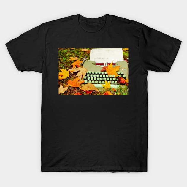 It Was a Gorgeous Autumn Day T-Shirt by oliviastclaire